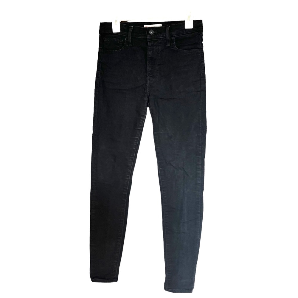 Levi’s 720 High Rise Super Skinny Black Jeans